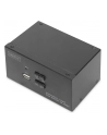 DIGITUS KVM Switch 2x2 HDMI 2-Port Dual Display 4K/30Hz FreeSync - nr 43