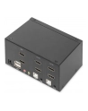 DIGITUS KVM Switch 2x2 HDMI 2-Port Dual Display 4K/30Hz FreeSync - nr 47