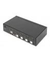 DIGITUS KVM Switch 2x1 HDMI 4-Port Single Display 4K/30Hz FreeSync - nr 65