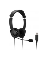 KENSINGTON HiFi USB Headphones with Mic and Volume Control Buttons - nr 32