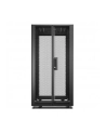 APC Easy Rack 600mm/24U/1000mm with Roof Side panel castors feet and 4 Brackets No Bottom Kolor: CZARNY - nr 2
