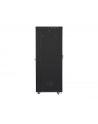 LANBERG rack cabinet 19inch free-standing 42U/600x1000 with glass door LCD self-assembly flat pack Kolor: CZARNY - nr 10
