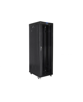LANBERG rack cabinet 19inch free-standing 42U/600x1000 with glass door LCD self-assembly flat pack Kolor: CZARNY nr 2