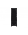 LANBERG rack cabinet 19inch free-standing 42U/600x1000 with glass door LCD self-assembly flat pack Kolor: CZARNY - nr 15