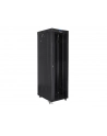 LANBERG rack cabinet 19inch free-standing 42U/600x1000 with glass door LCD self-assembly flat pack Kolor: CZARNY - nr 19