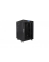 LANBERG free standing rack 19inch cabinet 15U 600x600 glass door LCD flat pack Kolor: CZARNY - nr 20