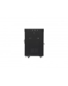 LANBERG free standing rack 19inch cabinet 15U 600x600 glass door LCD flat pack Kolor: CZARNY - nr 4