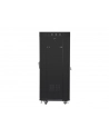 LANBERG free standing rack 19inch cabinet 27U 600x600 glass door LCD flat pack Kolor: CZARNY - nr 16