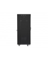 LANBERG free standing rack 19inch cabinet 27U 600x600 glass door LCD flat pack Kolor: CZARNY - nr 17