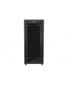 LANBERG free standing rack 19inch cabinet 27U 600x600 glass door LCD flat pack Kolor: CZARNY - nr 20