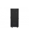 LANBERG free standing rack 19inch cabinet 27U 600x600 glass door LCD flat pack Kolor: CZARNY - nr 21