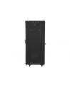 LANBERG free standing rack 19inch cabinet 27U 600x600 glass door LCD flat pack Kolor: CZARNY - nr 25