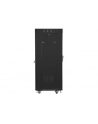 LANBERG free standing rack 19inch cabinet 27U 600x600 glass door LCD flat pack Kolor: CZARNY - nr 26