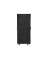 LANBERG free standing rack 19inch cabinet 27U 600x600 glass door LCD flat pack Kolor: CZARNY - nr 9