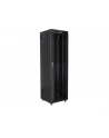 LANBERG free standing rack 19inch cabinet 42U 600x600 glass door LCD flat pack Kolor: CZARNY - nr 10