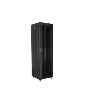 LANBERG free standing rack 19inch cabinet 42U 600x600 glass door LCD flat pack Kolor: CZARNY nr 2