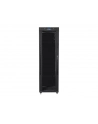 LANBERG free standing rack 19inch cabinet 42U 600x600 glass door LCD flat pack Kolor: CZARNY - nr 22