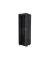LANBERG free standing rack 19inch cabinet 42U 600x600 glass door LCD flat pack Kolor: CZARNY - nr 8