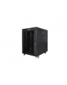 LANBERG free standing rack 19inch cabinet 15U 600x800 glass door LCD flat pack Kolor: CZARNY - nr 19