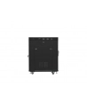 LANBERG free standing rack 19inch cabinet 15U 600x800 glass door LCD flat pack Kolor: CZARNY - nr 32