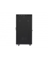 LANBERG free standing rack 19inch cabinet 27U 600x800 glass door LCD flat pack Kolor: CZARNY - nr 12