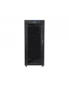 LANBERG free standing rack 19inch cabinet 27U 600x800 glass door LCD flat pack Kolor: CZARNY - nr 20