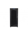 LANBERG free standing rack 19inch cabinet 27U 600x800 glass door LCD flat pack Kolor: CZARNY - nr 31