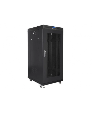 LANBERG free standing rack 19inch cabinet 27U 600x800 mesh door LCD flat pack Kolor: CZARNY nr 2