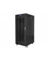 LANBERG free standing rack 19inch cabinet 27U 600x800 mesh door LCD flat pack Kolor: CZARNY - nr 16