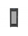 LANBERG free standing rack 19inch cabinet 27U 600x800 mesh door LCD flat pack Kolor: CZARNY - nr 1