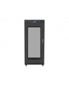 LANBERG free standing rack 19inch cabinet 27U 600x800 mesh door LCD flat pack Kolor: CZARNY - nr 6