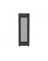 LANBERG free standing rack 19inch cabinet 37U 600x800 mesh door LCD flat pack Kolor: CZARNY - nr 21