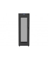 LANBERG free standing rack 19inch cabinet 37U 600x800 mesh door LCD flat pack Kolor: CZARNY - nr 29