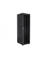 LANBERG free standing rack 19inch cabinet 42U 600x800 glass door LCD flat pack Kolor: CZARNY - nr 11