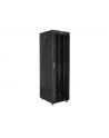 LANBERG free standing rack 19inch cabinet 42U 600x800 glass door LCD flat pack Kolor: CZARNY - nr 12