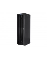 LANBERG free standing rack 19inch cabinet 42U 600x800 glass door LCD flat pack Kolor: CZARNY - nr 16