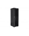 LANBERG free standing rack 19inch cabinet 42U 600x800 glass door LCD flat pack Kolor: CZARNY - nr 2