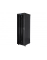 LANBERG free standing rack 19inch cabinet 42U 600x800 glass door LCD flat pack Kolor: CZARNY - nr 7