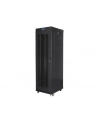 LANBERG free standing rack 19inch cabinet 42U 600x800 mesh door LCD flat pack Kolor: CZARNY - nr 28