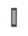 LANBERG free standing rack 19inch cabinet 42U 600x800 mesh door LCD flat pack Kolor: CZARNY - nr 29