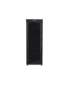LANBERG free standing rack 19inch cabinet 42U 800x1000 glass door LCD flat pack Kolor: CZARNY - nr 14