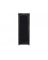 LANBERG free standing rack 19inch cabinet 42U 800x1000 glass door LCD flat pack Kolor: CZARNY - nr 15