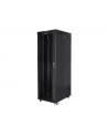 LANBERG free standing rack 19inch cabinet 42U 800x1000 glass door LCD flat pack Kolor: CZARNY - nr 16