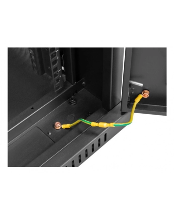 LANBERG free standing rack 19inch cabinet 42U 800x1000 glass door LCD flat pack Kolor: CZARNY nr 2