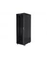 LANBERG free standing rack 19inch cabinet 42U 800x1000 glass door LCD flat pack Kolor: CZARNY - nr 31