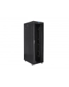 LANBERG free standing rack 19inch cabinet 42U 800x1200 glass door LCD flat pack Kolor: CZARNY - nr 25