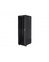 LANBERG free standing rack 19inch cabinet 42U 800x800 glass door LCD flat pack Kolor: CZARNY - nr 9
