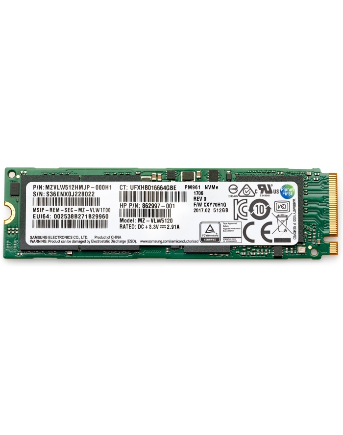 hp inc. HP 1TB PCIe NVME TLC SSD główny