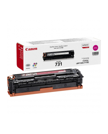 CANON 731-M toner cartridge magenta standard capacity 1.500 pages 1-pack - Towar z uszkodzonym opakowaniem