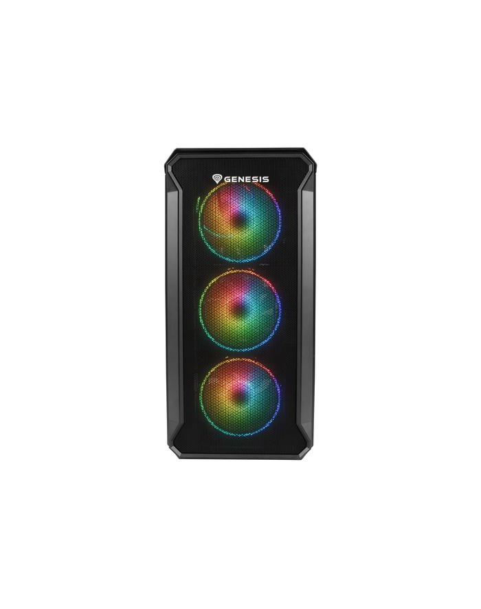 NATEC Genesis PC case Irid 503 aRGB micro - Towar z uszkodzonym opakowaniem (P) główny